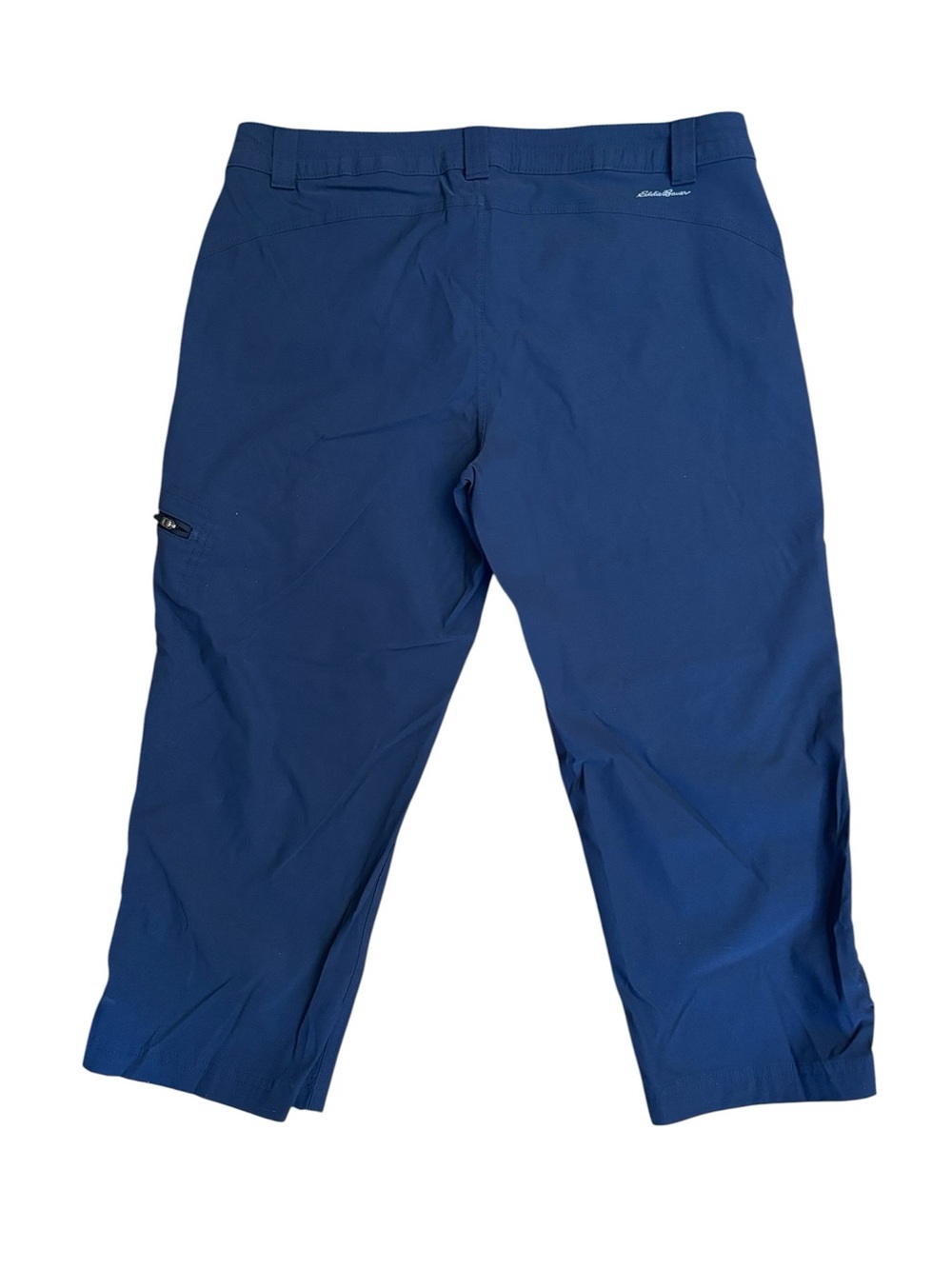 Eddie Bauer Stretch Blue Capri Pants Size 10 - Picture 2 of 5